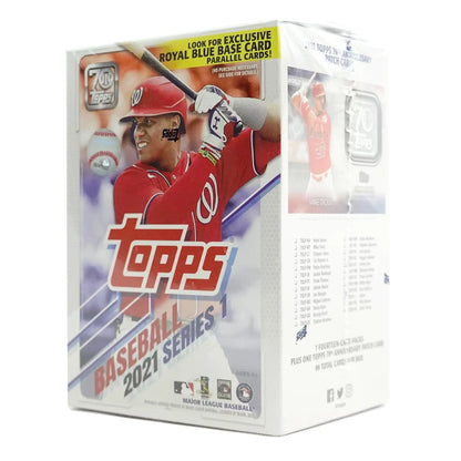 2021 Topps Baseball Series 1 Blaster Box 7 Packs