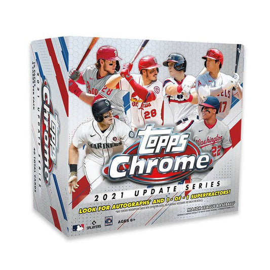 2021 Topps Chrome Update Mega Box Baseball MLB