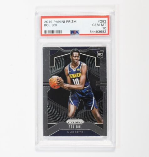 2019-20 Panini Prizm #282 Bol Bol RC Nuggets ROOKIE PSA 10 GEM MINT