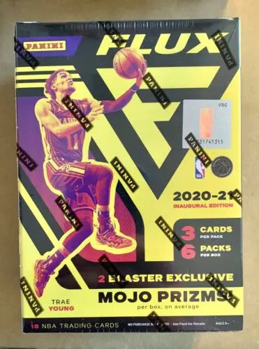 2020-21 Panini FLUX NBA Basketball Trading Cards Blaster Box