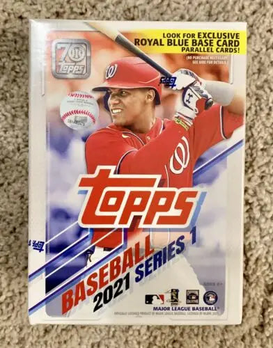 2021 Topps Baseball Series 1 Blaster Box 7 Packs