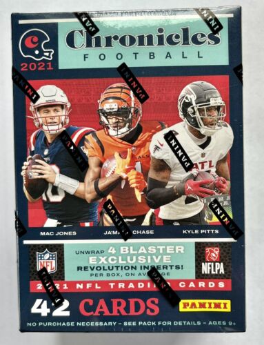 2021 Panini Chronicles NFL Football Fanatics Exclusive Blaster Box