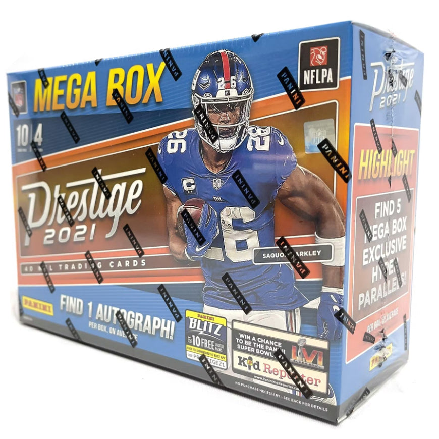 2021 Panini Prestige NFL Football Mega box 1 Auto!