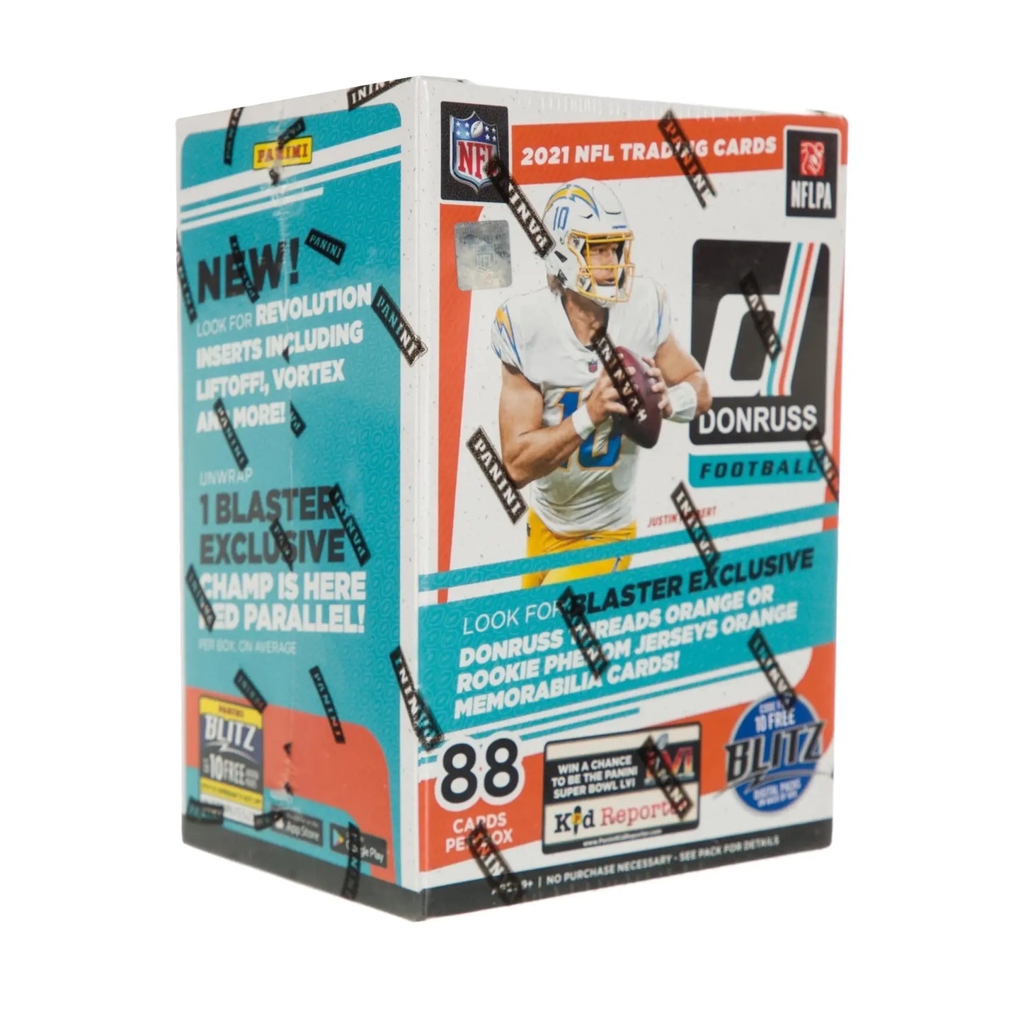 2021 Donruss Football Factory Sealed 8-Pack Blaster Box - Fanatics Exclusive