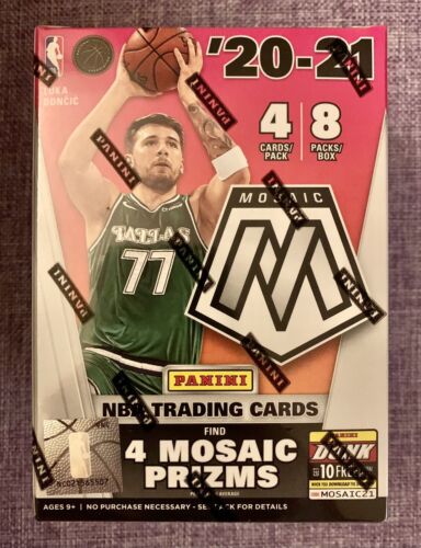 2020-21 Panini Mosaic NBA Basketball Blaster Box