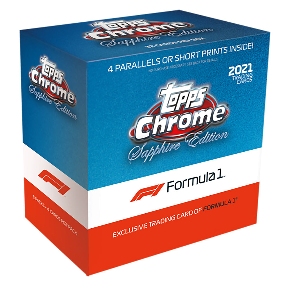 2021 Topps Formula 1 F1 Chrome Sapphire Hobby