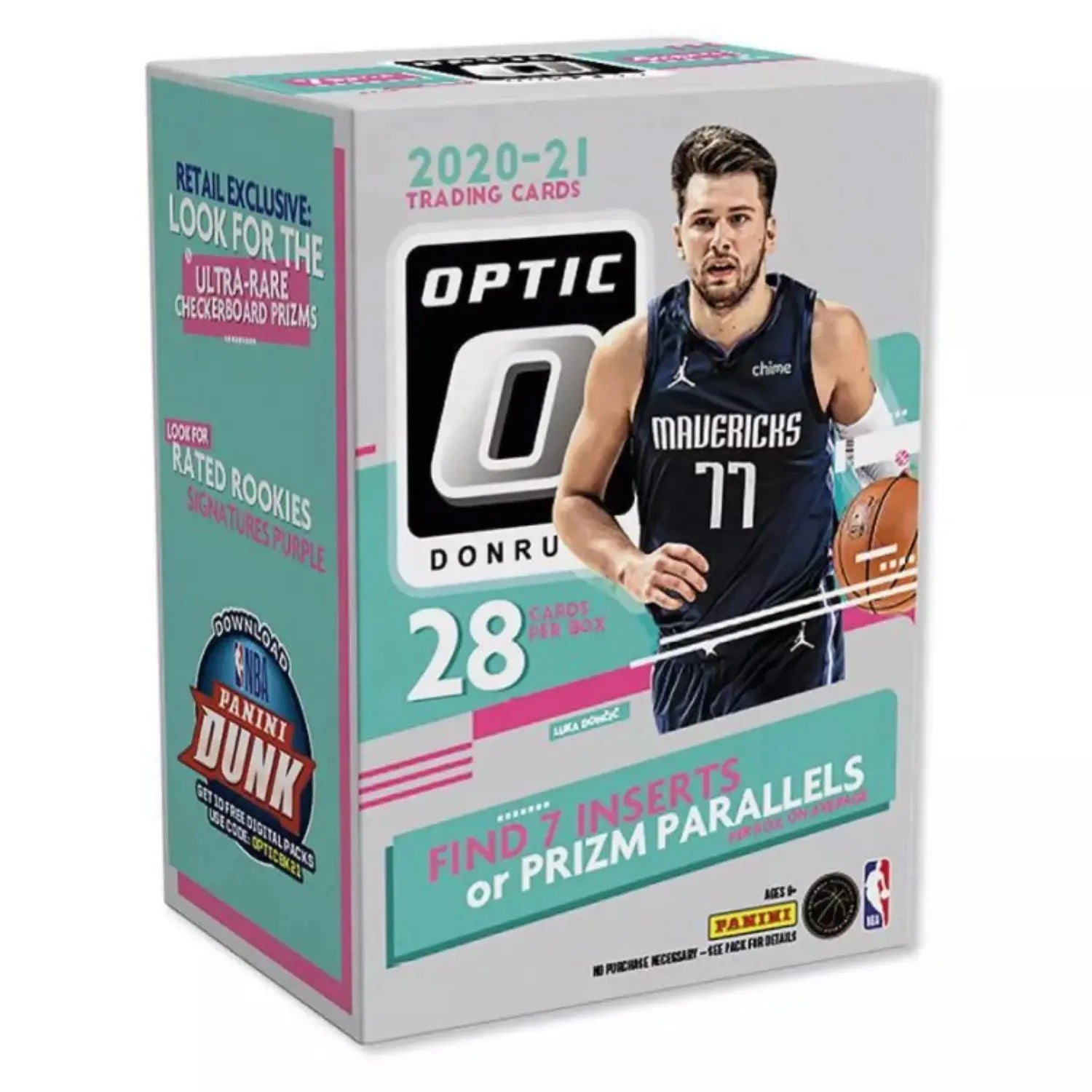 2020-21 Panini NBA Donruss Optic Basketball Blaster Box