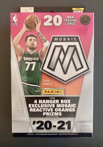 2020-2021 Panini Mosaic NBA Basketball Hanger Box