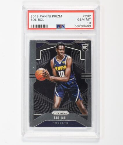 2019-20 Panini Prizm #282 Bol Bol RC Nuggets ROOKIE PSA 10 GEM MINT