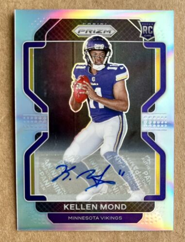 2021 Panini Prizm - KELLEN MOND - RC AUTO - SILVER - MINNESOTA VIKINGS #351