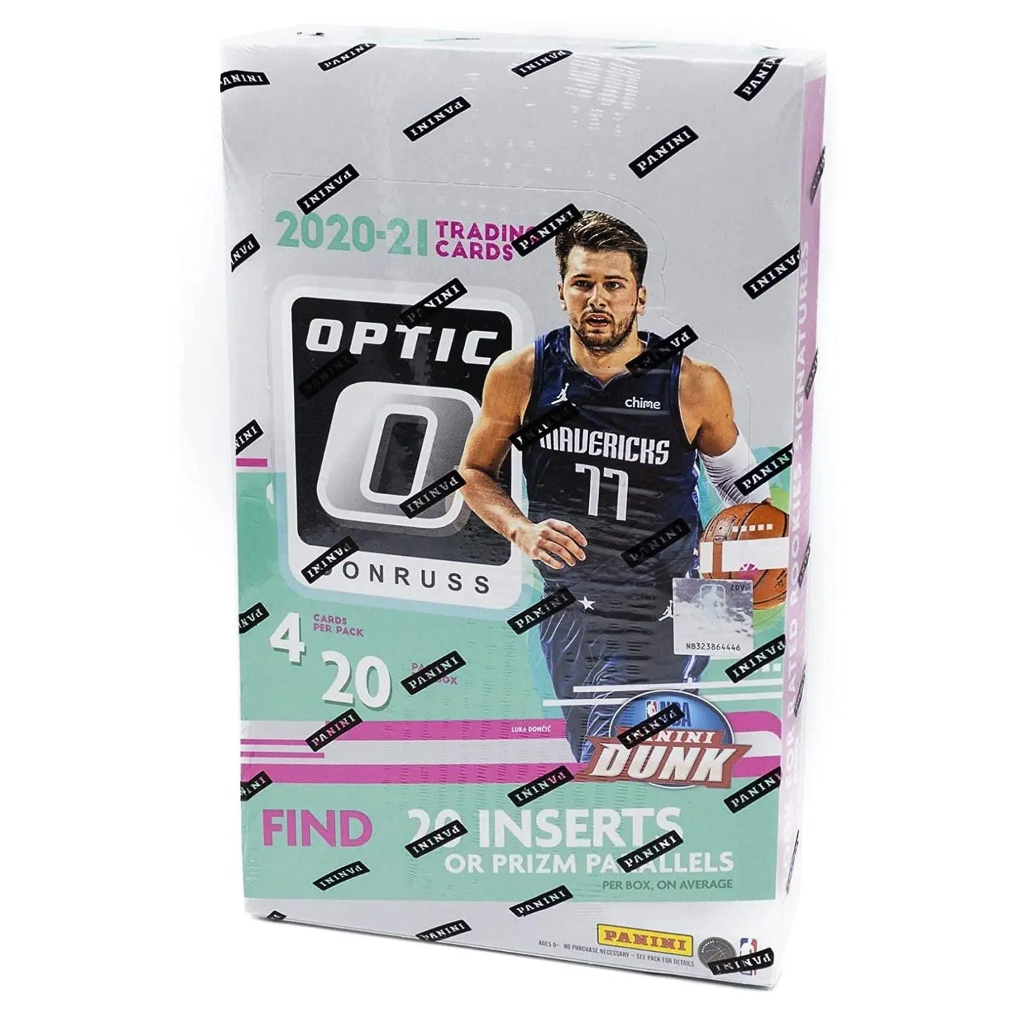 Donruss Optic 2020-21 NBA Basketball Retail (20 PACK) Box