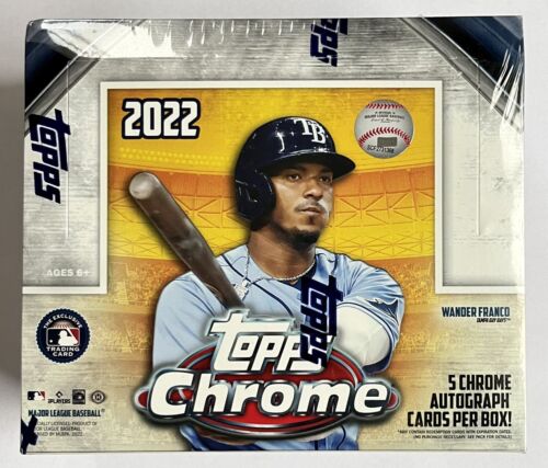 2022 Topps Chrome Baseball HTA Jumbo Hobby Box