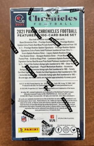 2021 Panini Chronicles Football Blaster Box