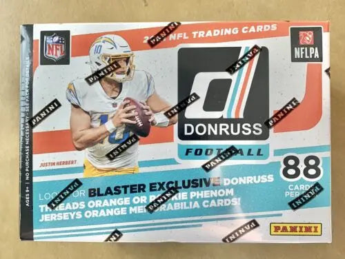 2021 Donruss Football Factory Sealed 8-Pack Blaster Box - Fanatics Exclusive