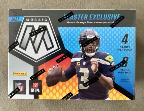 2021 Panini Mosaic NFL Football Blaster Box 32 Cards