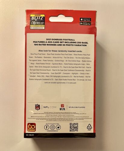 2021 Panini Donruss NFL Football Sealed Hanger Box Target Exclusive