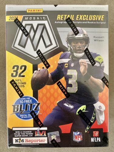 2021 Panini Mosaic Football NFL Blaster Box Fanatics Exclusive