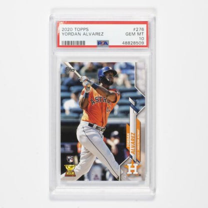 2020 Topps Yordan Alvarez Rookie Card #276 PSA 10 Gem Mint