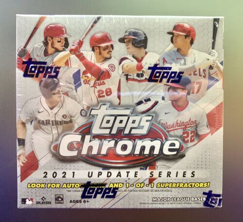 2021 Topps Chrome Update Mega Box Baseball MLB