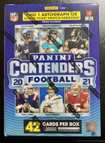 2021 Panini NFL Contenders Football Blaster Box Auto or Relic