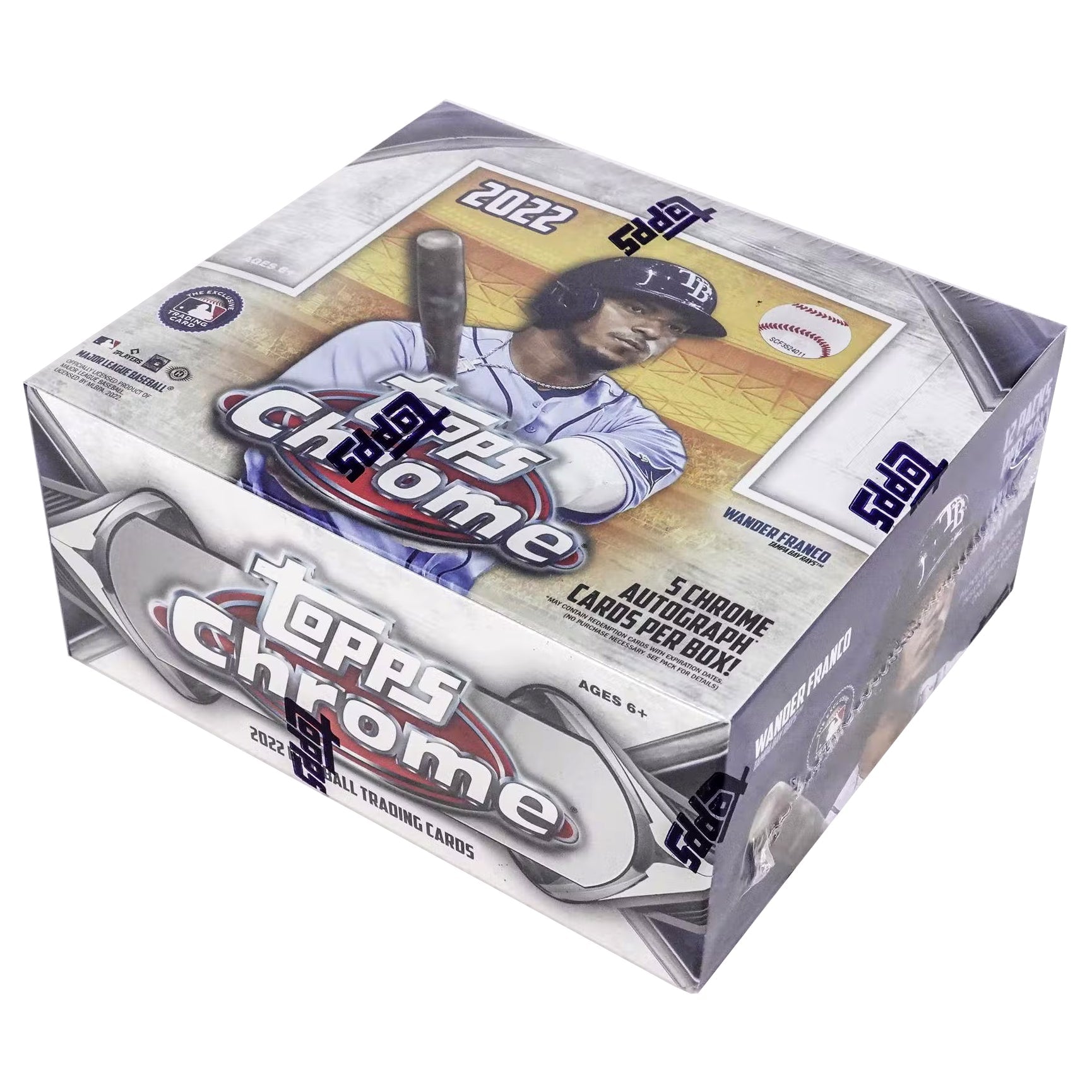 2022 Topps Chrome Baseball HTA Jumbo Hobby Box