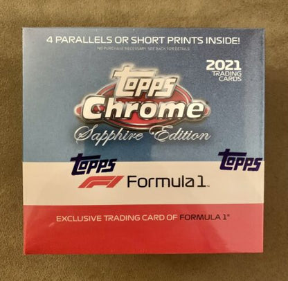 2021 Topps Formula 1 F1 Chrome Sapphire Hobby