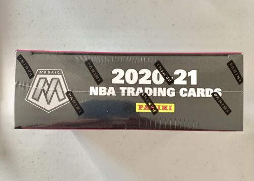 2020-21 Panini Mosaic NBA Basketball Mega Box 80 Cards